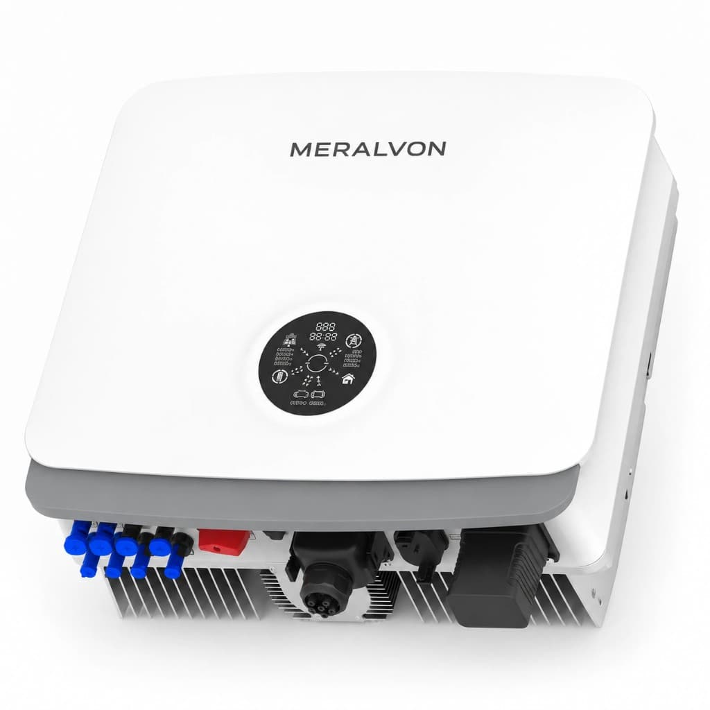Трехфазный гибридный инвертор MERALVON Virgo 10 HV 10 кВт