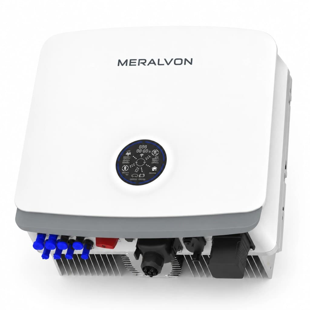 Трехфазный гибридный инвертор MERALVON Virgo 8 HV 8 кВт