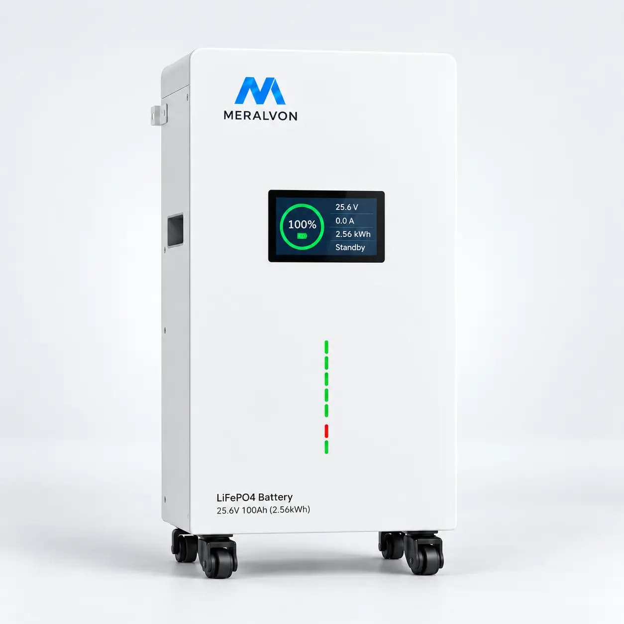 MERALVON LiFePO4 25.6V 100Ah 2.56 кВт·ч - домашний накопитель энергии